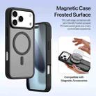 For iPhone 17 Pro Max DUX DUCIS Lawa Series 2 in 1 Wallet Zipper Detachable MagSafe Phone Case with Lanyard(Black) - 3