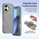 For iPhone 17 DUX DUCIS Lawa Series 2 in 1 Wallet Zipper Detachable MagSafe Phone Case with Lanyard(Grey) - 3