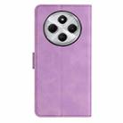 For Redmi 14C 4G Seven Butterflies Embossed Leather Phone Case(Purple) - 3