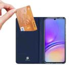 For Samsung Galaxy A06 4G DUX DUCIS Skin Pro Series Flip Leather Phone Case(Blue) - 3