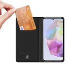 For Samsung Galaxy A36 5G / A56 5G DUX DUCIS Skin Pro Series Flip Leather Phone Case(Black) - 3