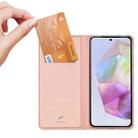 For Samsung Galaxy A36 5G / A56 5G DUX DUCIS Skin Pro Series Flip Leather Phone Case(Pink) - 3