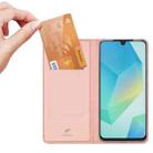 For Samsung Galaxy A17 5G DUX DUCIS Skin Pro Series Flip Leather Phone Case(Pink) - 3