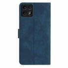 For Xiaomi 14T Seven Butterflies Embossed Leather Phone Case(Blue) - 3