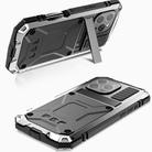 For iPhone 16 Pro Max R-JUST Life Waterproof Dustproof Shockproof Phone Case(Silver) - 2