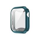 For Apple Watch Series 10 46mm Plating TPU All-Inclusive Watch Case(Dark Cyan) - 1