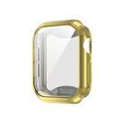 For Apple Watch Series 10 46mm Plating TPU All-Inclusive Watch Case(Gold) - 1