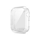 For Apple Watch Series 10 46mm Plating TPU All-Inclusive Watch Case(Transparent) - 1