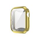 For Apple Watch Series 10 42mm Plating TPU All-Inclusive Watch Case(Gold) - 1