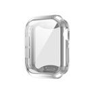 For Apple Watch Series 10 42mm Plating TPU All-Inclusive Watch Case(Silver) - 1