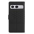 For OnePlus Nord 4 Diamond Embossed Skin Feel Leather Phone Case(Black) - 3