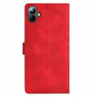 For Samsung Galaxy A07 5G Cherry Blossom Butterfly Skin Feel Embossed PU Phone Case(Red) - 3