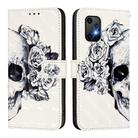 For Umidigi Bison X20 3D Painting Horizontal Flip Leather Phone Case(Skull) - 2