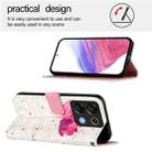 For Umidigi G9 5G 3D Painting Horizontal Flip Leather Phone Case(Flower) - 3