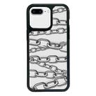 For iPhone 7 Plus / 8 Plus Exclusive Design Style PC Full Coverage Pattern Phone Case(Metal Chain) - 1