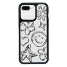 For iPhone 7 Plus / 8 Plus Exclusive Design Style PC Full Coverage Pattern Phone Case(Metal Smile) - 1