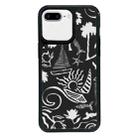 For iPhone 7 Plus / 8 Plus Exclusive Design Style PC Full Coverage Pattern Phone Case(Island Black) - 1