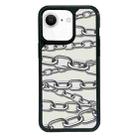 For iPhone 7 / 8 / SE 2020 2022 Exclusive Design Style PC Full Coverage Pattern Phone Case(Metal Chain) - 1