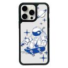 For iPhone 15 Pro Max Exclusive Design Style PC Full Coverage Pattern Phone Case(Astronaut B) - 1