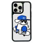 For iPhone 15 Pro Max Exclusive Design Style PC Full Coverage Pattern Phone Case(Sports Dog B) - 1