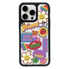 For iPhone 15 Pro Max Exclusive Design Style PC Full Coverage Pattern Phone Case(Happy Travel A) - 1