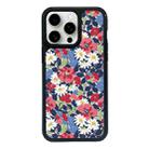 For iPhone 15 Pro Max Exclusive Design Style PC Full Coverage Pattern Phone Case(Chamomile) - 1