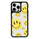 For iPhone 15 Pro Max Exclusive Design Style PC Full Coverage Pattern Phone Case(Smiley Face C) - 1