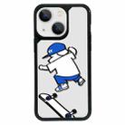 For iPhone 15 Plus Exclusive Design Style PC Full Coverage Pattern Phone Case(Sports Dog A) - 1