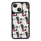 For iPhone 15 Plus Exclusive Design Style PC Full Coverage Pattern Phone Case(Miss Betty A) - 1