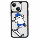 For iPhone 14 Plus Exclusive Design Style PC Full Coverage Pattern Phone Case(Sports Dog A) - 1