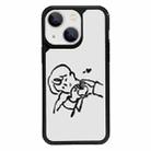 For iPhone 14 Plus Exclusive Design Style PC Full Coverage Pattern Phone Case(Boy) - 1