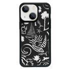 For iPhone 14 Plus Exclusive Design Style PC Full Coverage Pattern Phone Case(Island Black) - 1