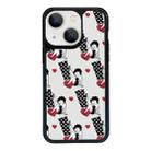 For iPhone 14 Plus Exclusive Design Style PC Full Coverage Pattern Phone Case(Miss Betty A) - 1