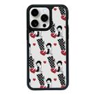 For iPhone 14 Pro Exclusive Design Style PC Full Coverage Pattern Phone Case(Miss Betty A) - 1