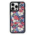 For iPhone 14 Pro Max Exclusive Design Style PC Full Coverage Pattern Phone Case(Chamomile) - 1