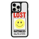 For iPhone 13 Pro Exclusive Design Style PC Full Coverage Pattern Phone Case(Smiley Face A) - 1