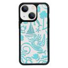 For iPhone 13 Exclusive Design Style PC Full Coverage Pattern Phone Case(Island Blue) - 1