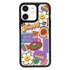 For iPhone 12 Exclusive Design Style PC Full Coverage Pattern Phone Case(Happy Travel A) - 1