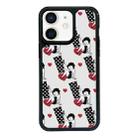 For iPhone 12 Exclusive Design Style PC Full Coverage Pattern Phone Case(Miss Betty A) - 1