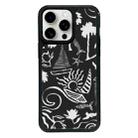 For iPhone 12 Pro Max Exclusive Design Style PC Full Coverage Pattern Phone Case(Island Black) - 1