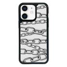 For iPhone 11 Exclusive Design Style PC Full Coverage Pattern Phone Case(Metal Chain) - 1