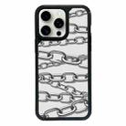 For iPhone 11 Pro Exclusive Design Style PC Full Coverage Pattern Phone Case(Metal Chain) - 1