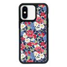 For iPhone X / XS Exclusive Design Style PC Full Coverage Pattern Phone Case(Chamomile) - 1