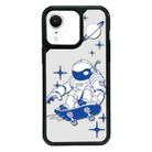 For iPhone XR Exclusive Design Style PC Full Coverage Pattern Phone Case(Astronaut B) - 1