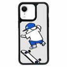 For iPhone XR Exclusive Design Style PC Full Coverage Pattern Phone Case(Sports Dog A) - 1