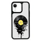 For iPhone XR Exclusive Design Style PC Full Coverage Pattern Phone Case(Record) - 1