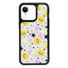 For iPhone XR Exclusive Design Style PC Full Coverage Pattern Phone Case(Smiley Face B) - 1