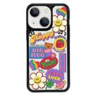 For iPhone 13 mini Exclusive Design Style PC Full Coverage Pattern Phone Case(Happy Travel A) - 1