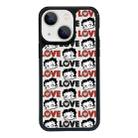 For iPhone 13 mini Exclusive Design Style PC Full Coverage Pattern Phone Case(Miss Betty B) - 1