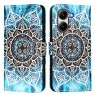 For Xiaomi Poco X7 Pro 5G Colored Drawing Pattern Plain Weave Leather Phone Case(Undersea Mandala) - 2